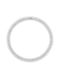 Maya Necklace in 18k Blackened Gold with White Diamonds — Melissa Kaye