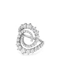 Riley Ring in 18k White Gold with White Diamonds — Melissa Kaye