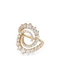 Riley Ring in 18k Yellow Gold with White Diamonds — Melissa Kaye