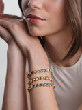 ROCKY BRACELET (Oval-Cut Blue Sapphire)