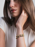 ROCKY BRACELET (Oval-Cut Blue Sapphire)