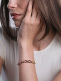 ROCKY BRACELET (Oval-Cut Pink Sapphire)