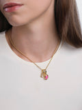 ROCKY OOAK CHARM (Pink Spinel)