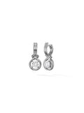 Rocky Earring Large in 18k Blackened Gold with White Diamonds — Melissa Kaye