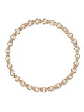 Rocky Necklace in 18k Pink Gold with White Diamonds — Melissa Kaye