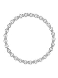 Rocky Necklace in 18k White Gold with White Diamonds — Melissa Kaye