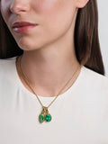 ROCKY OOAK CHARM (Emerald)