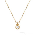 Rocky Pendant Large in 18k Yellow Gold with White Diamonds — Melissa Kaye