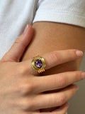 ROCKY RAE RING (Purple Sapphire)