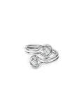 ROCKY TWO-STONE PINKY RING