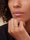 SADIE ALTERNATING ETERNITY BAND (1x3mm)
