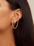 SADIE DRAPED EARRING