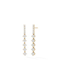 Stella Earring Large in 18k Yellow Gold with White Diamonds — Melissa Kaye