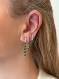 STELLA EARRING SMALL (Emerald)