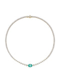 STELLA GRADUATED TENNIS NECKLACE (Paraiba)
