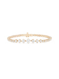 STELLA GRADUATED TENNIS BRACELET