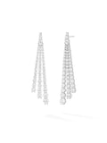 Sydney Earring in 18k White Gold with White Diamonds — Melissa Kaye