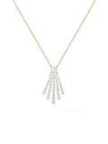 Sydney Pendant in 18k Yellow Gold with White Diamonds — Melissa Kaye