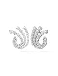 Sydney Earwrap in 18k White Gold with White Diamonds — Melissa Kaye