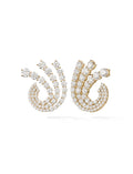 Sydney Earwrap in 18k Yellow Gold with White Diamonds — Melissa Kaye